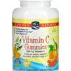 Nordic Naturals, Vitamin C Gummies, Tart Tangerine, 125 mg - 120 Gummies Dietary Supplement