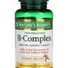 Nature's Bounty, B-Complex, Time Released - 125 Coated Tablets Vitamin Supplement