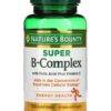 Nature's Bounty, Super B-Complex with Folic Acid Plus Vitamin C - 150 Coated Tablets