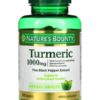 Nature's Bounty, Turmeric Plus Black Pepper Extract, 1,000 mg - 60 Capsules Herbal Supplement