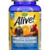 Nature's Way   Alive! Men’s 50+ Premium Gummies Multivitamin, Assorted Flavors - 75 Gummies