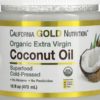 California Gold Nutrition, SUPERFOODS - Cold Pressed Organic Virgin Coconut Oil - 16 fl oz (473 ml)